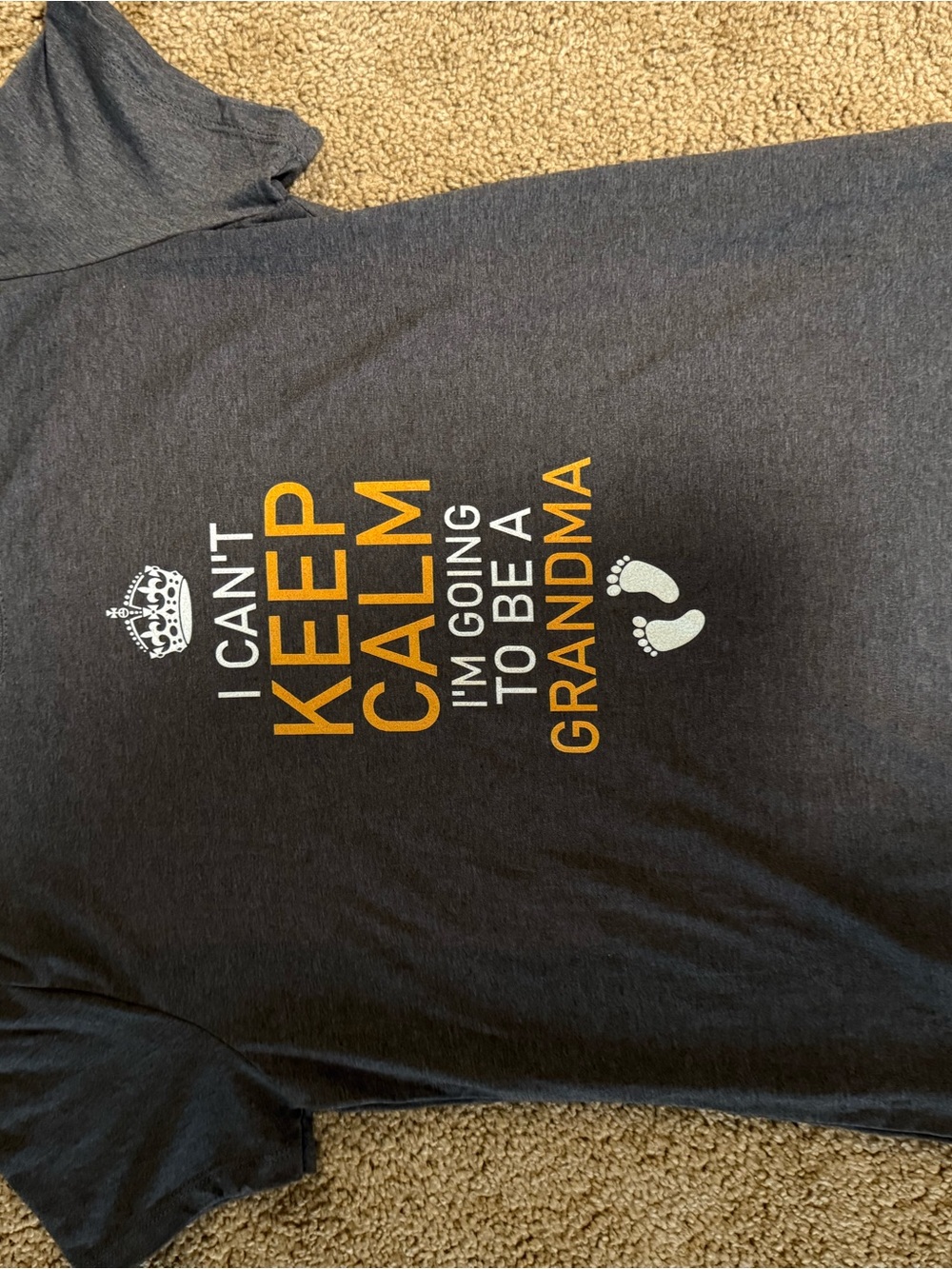 Grandma to be t shirt